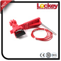 Cable and Blocking Arm Universal Valve Lockout